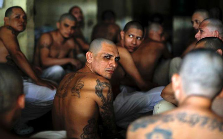Unos 14.000 pandilleros presos