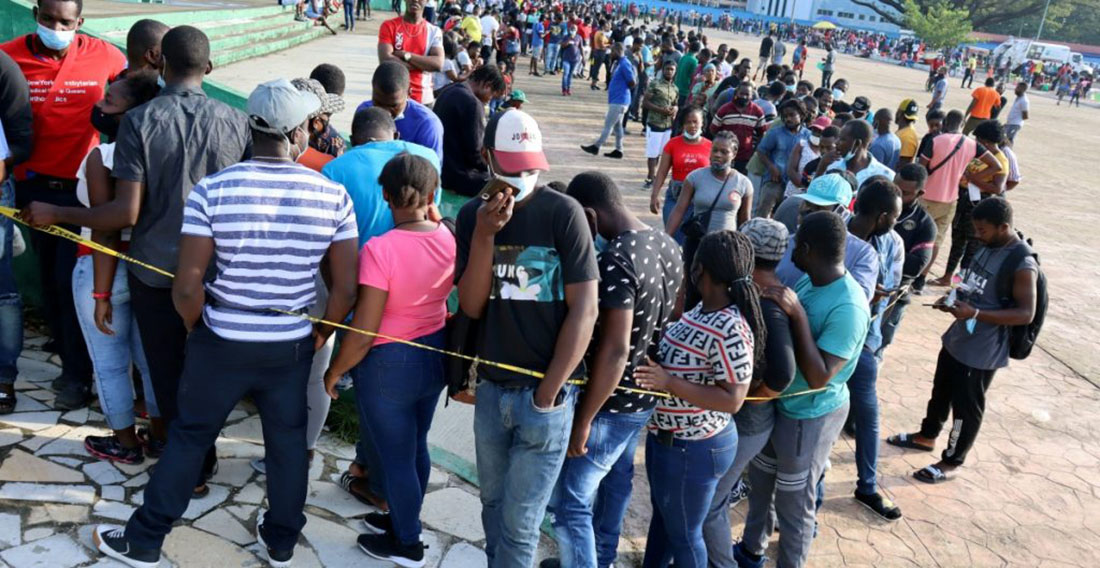 Ajuste migratorio para haitianos