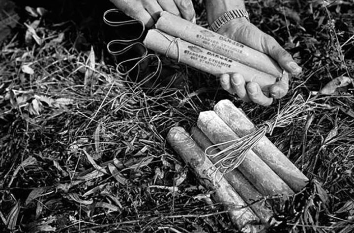 Taller de explosivos