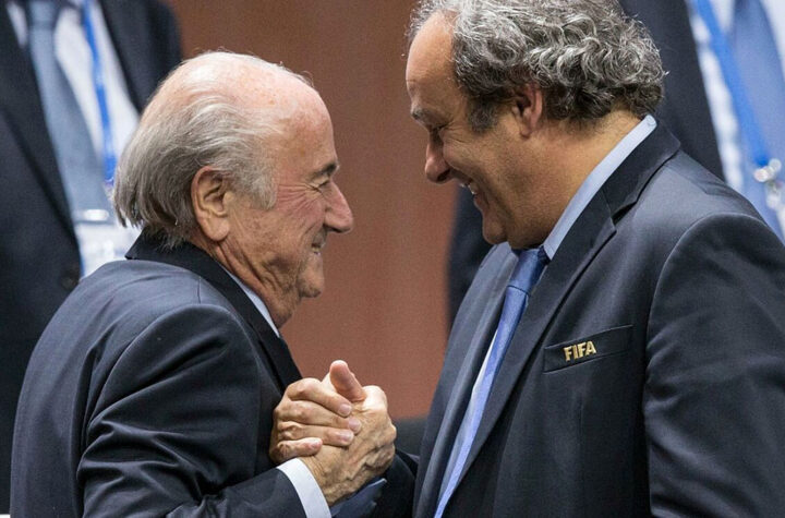 Sancionados Platini y Blatter