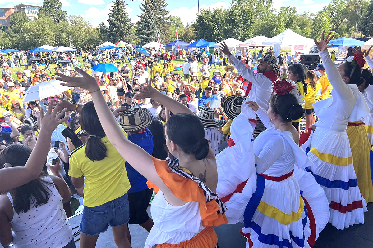 Alegría desbordada en el 6to Festival Colombiano en Denver