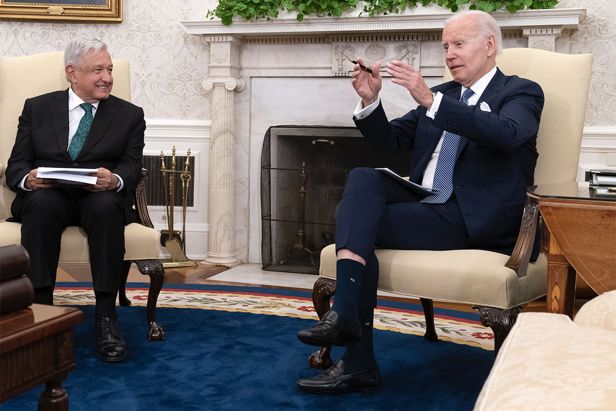 AMLO asks for visas and Biden for patience AMLO pide visas y Biden paciencia