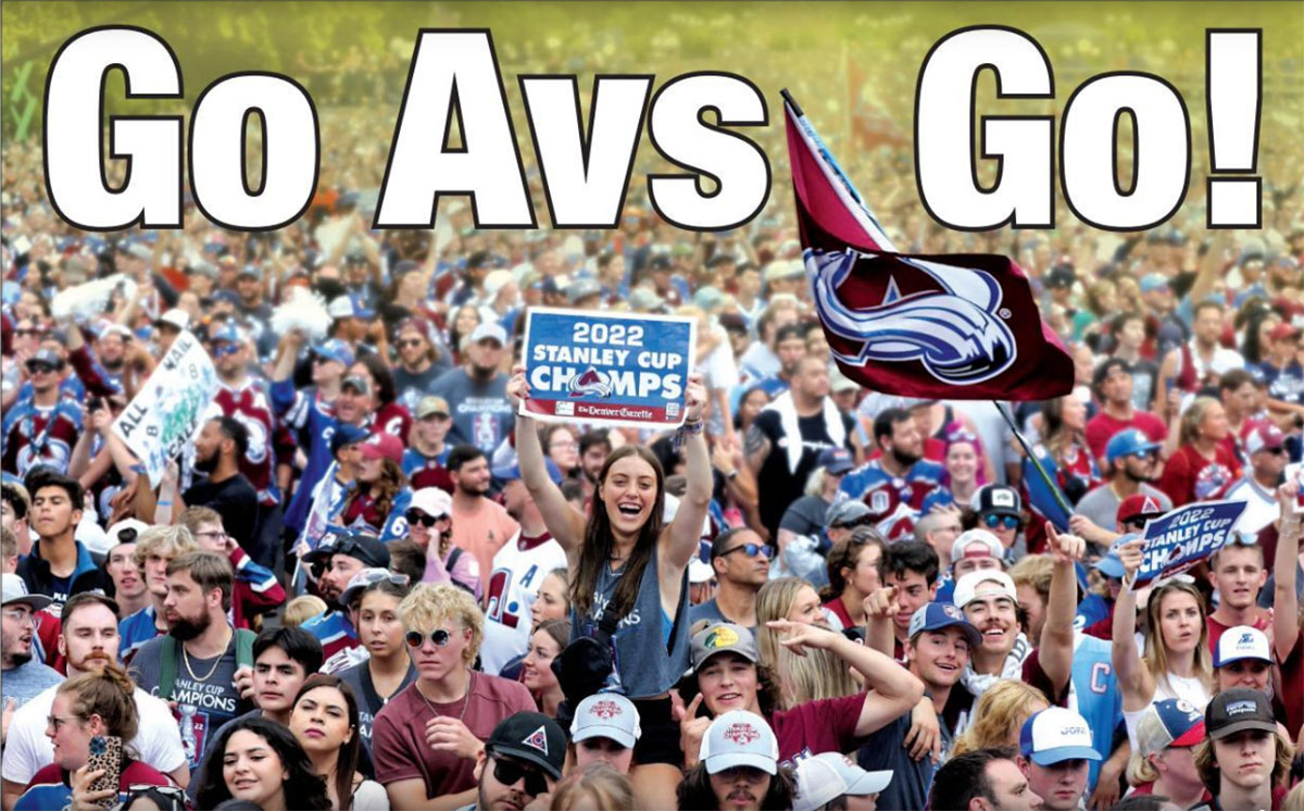Denver celebró título del Avalanche