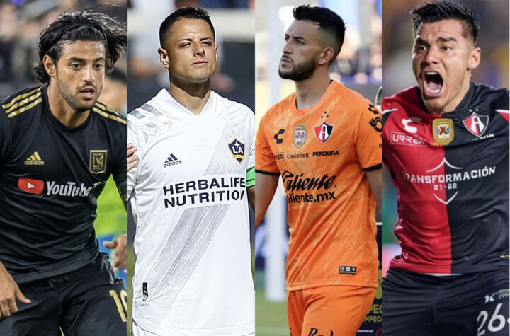 Vela y Chicharito encabezan equipo de Estrellas de la MLS