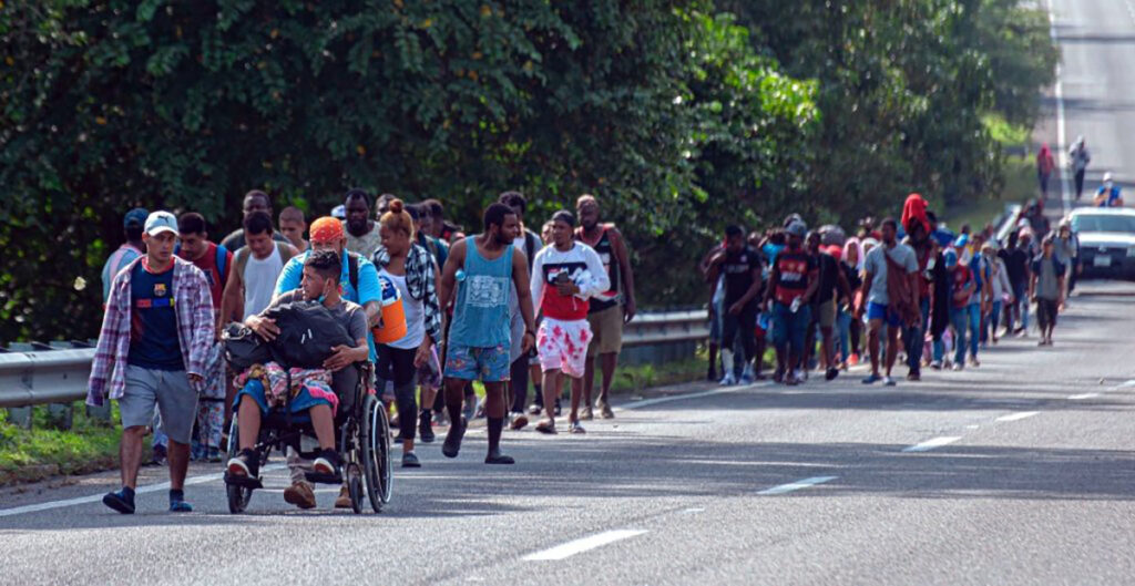 Nuevo caravana migrante