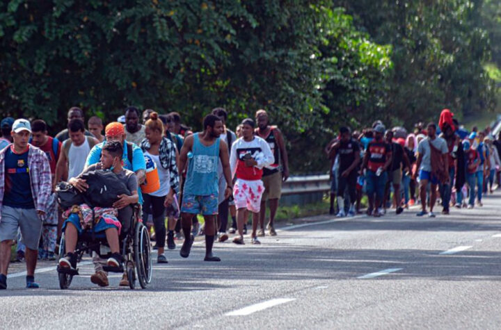 Nuevo caravana migrante