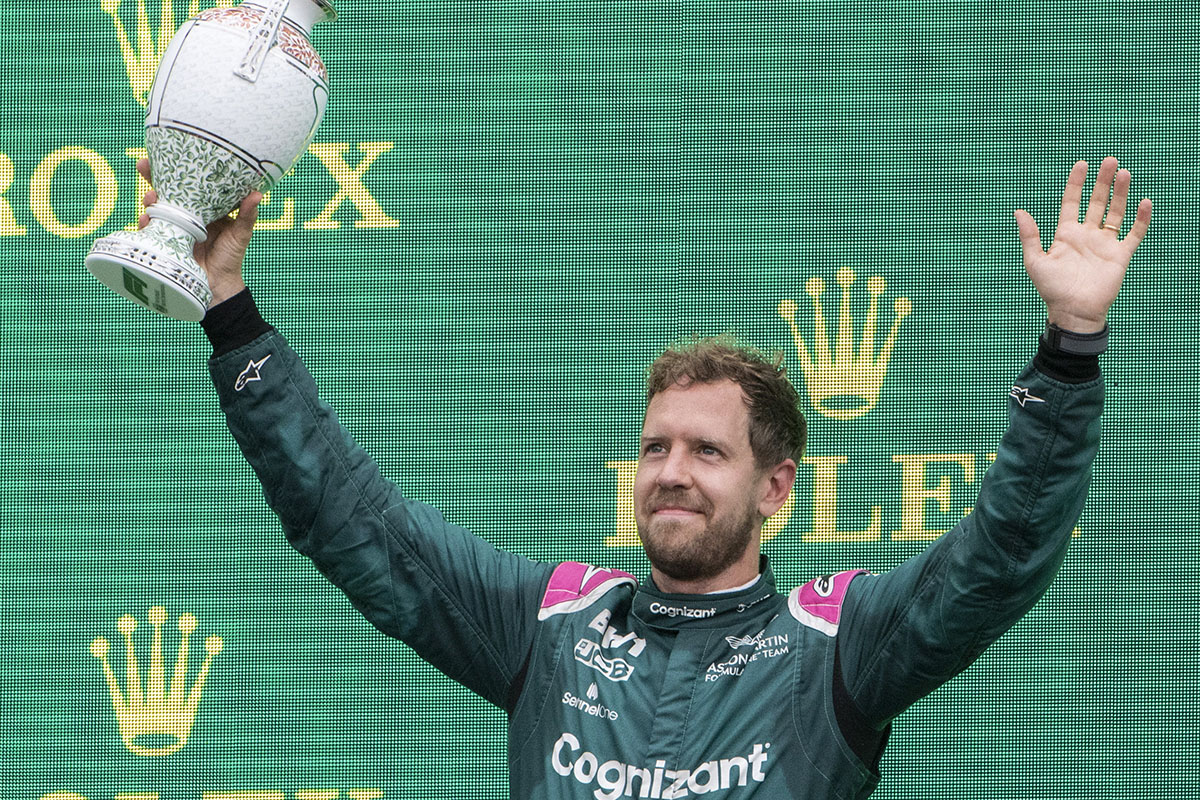 Sebastian Vettel, el adiós de 'baby Schumi'