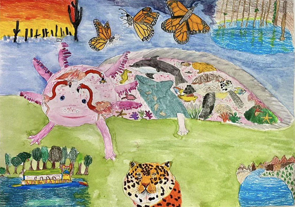 Premiada en concurso mundial de dibujo