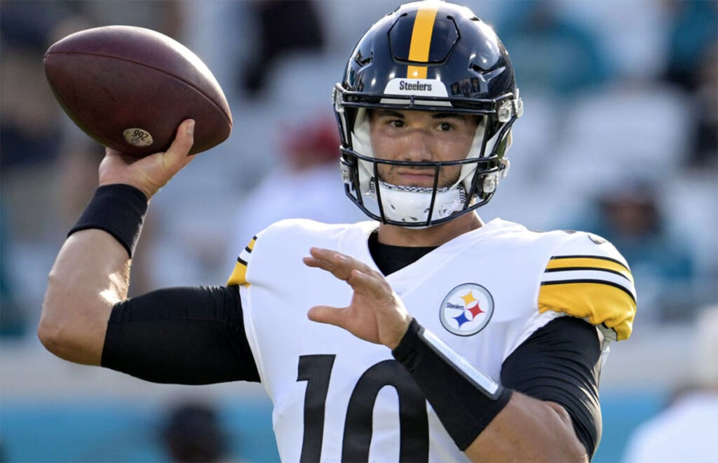 Los Steelers anuncian a Mitchell Trubisky como quarterback titular y capitán