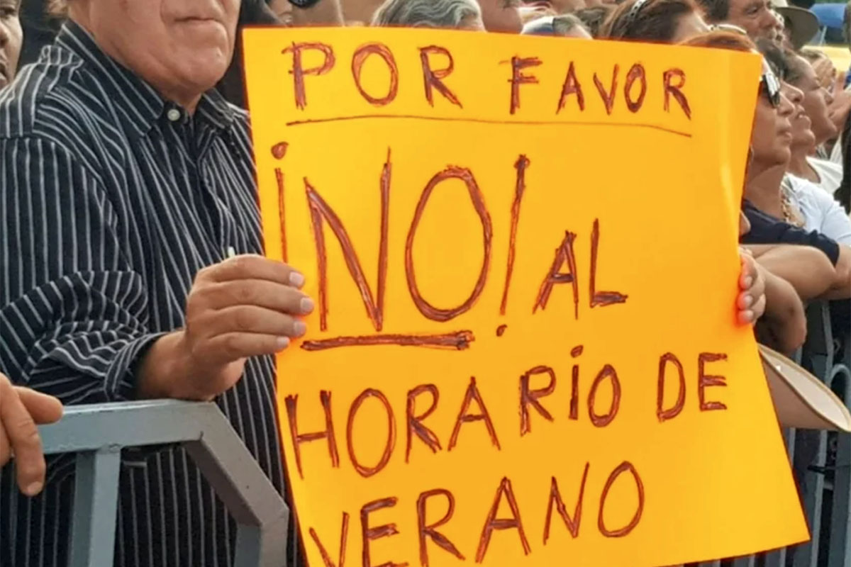 Eliminan horario de verano