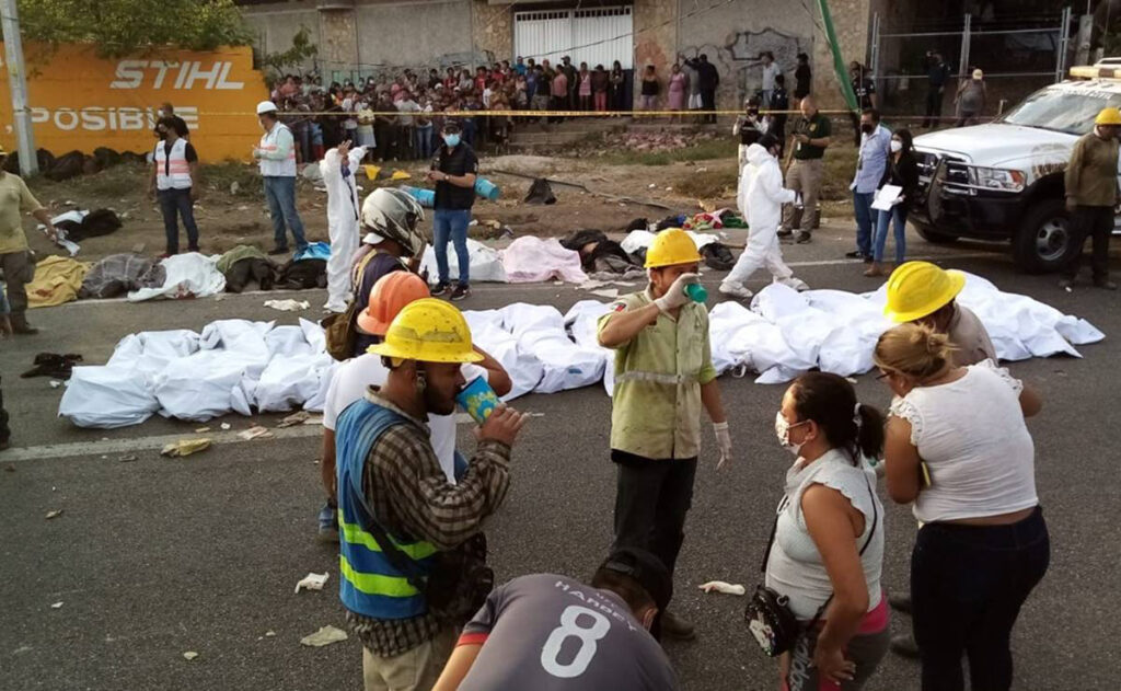 Accidente trágico