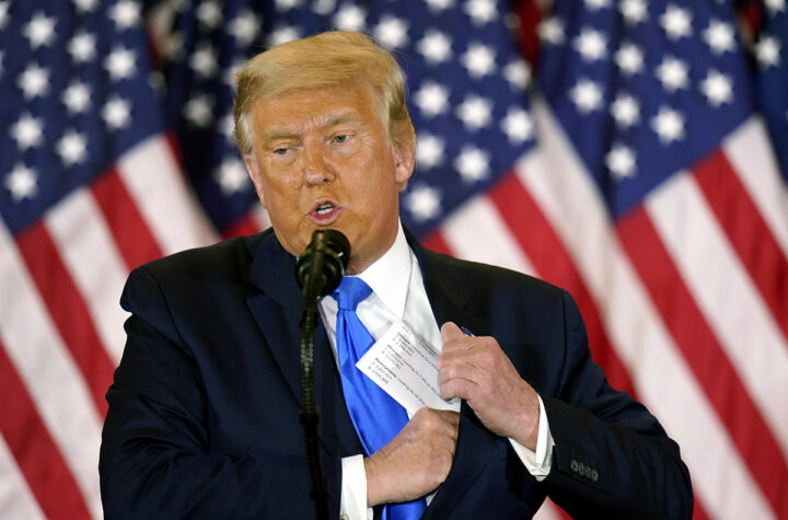 Se lanzó Trump