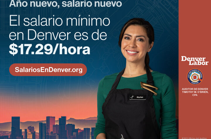 Año nuevo, salario nuevo: El salario mínimo de Denver es de $17.29 en 2023