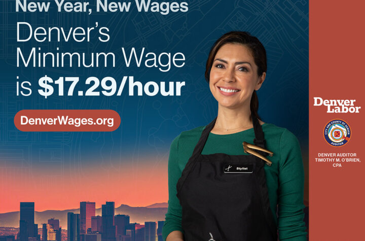 Denver minimum wage is $17.29 in 2023