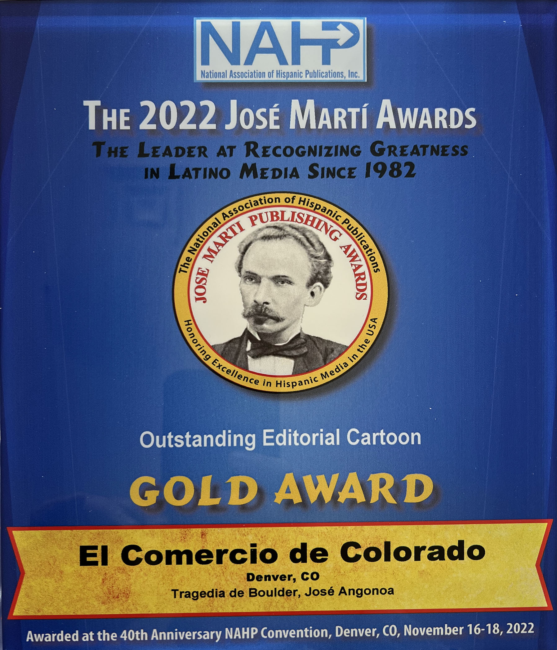 Premian nuestro esfuerzo por servirles - El Comercio de Colorado