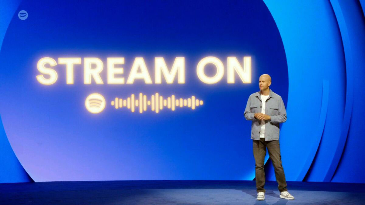 Spotify con eventos en directo