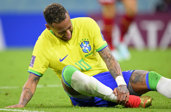 Lesionado Neymar