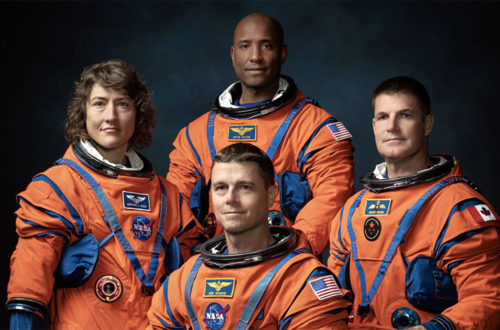 La NASA elige a cuatro tripulantes que viajarán a la Luna