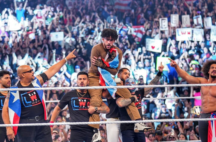 Bad Bunny triunfa en la WWE backlash 2023