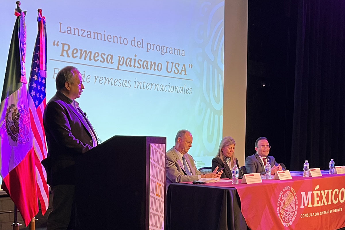 Lanzan desde Colorado “Remesas Paisano USA”