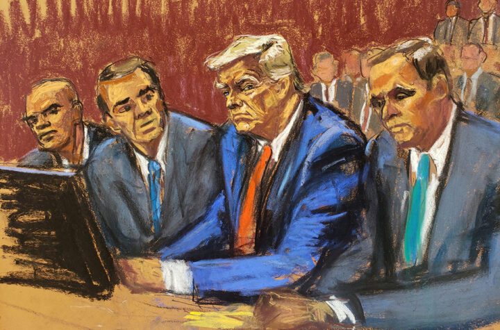 Juez prohíbe a Trump contactar testigos en el juicio
