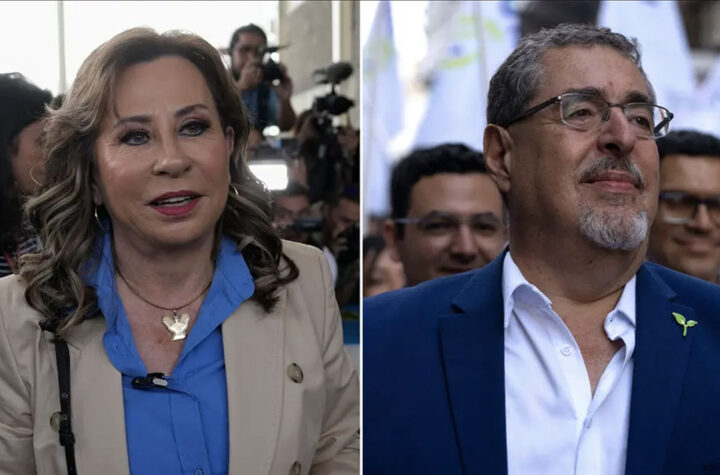Una exprimera dama y un diputado disputan presidencia de Guatemala