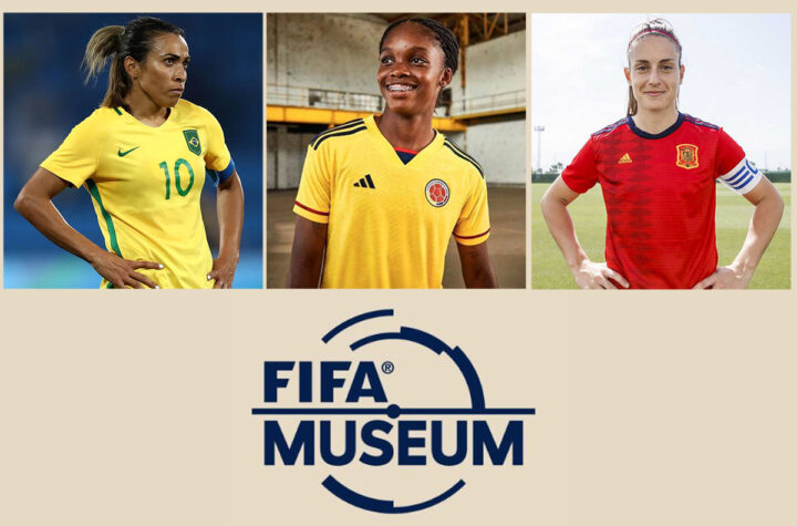 Putellas, da Silva y Caicedo homenajeadas en el Museo de la FIFA