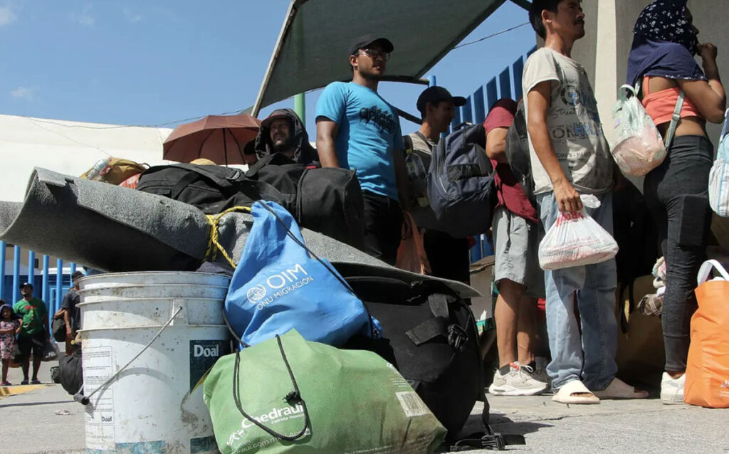 Conflicto por campamento en Matamoros