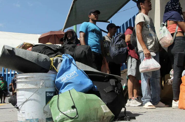 Conflicto por campamento en Matamoros
