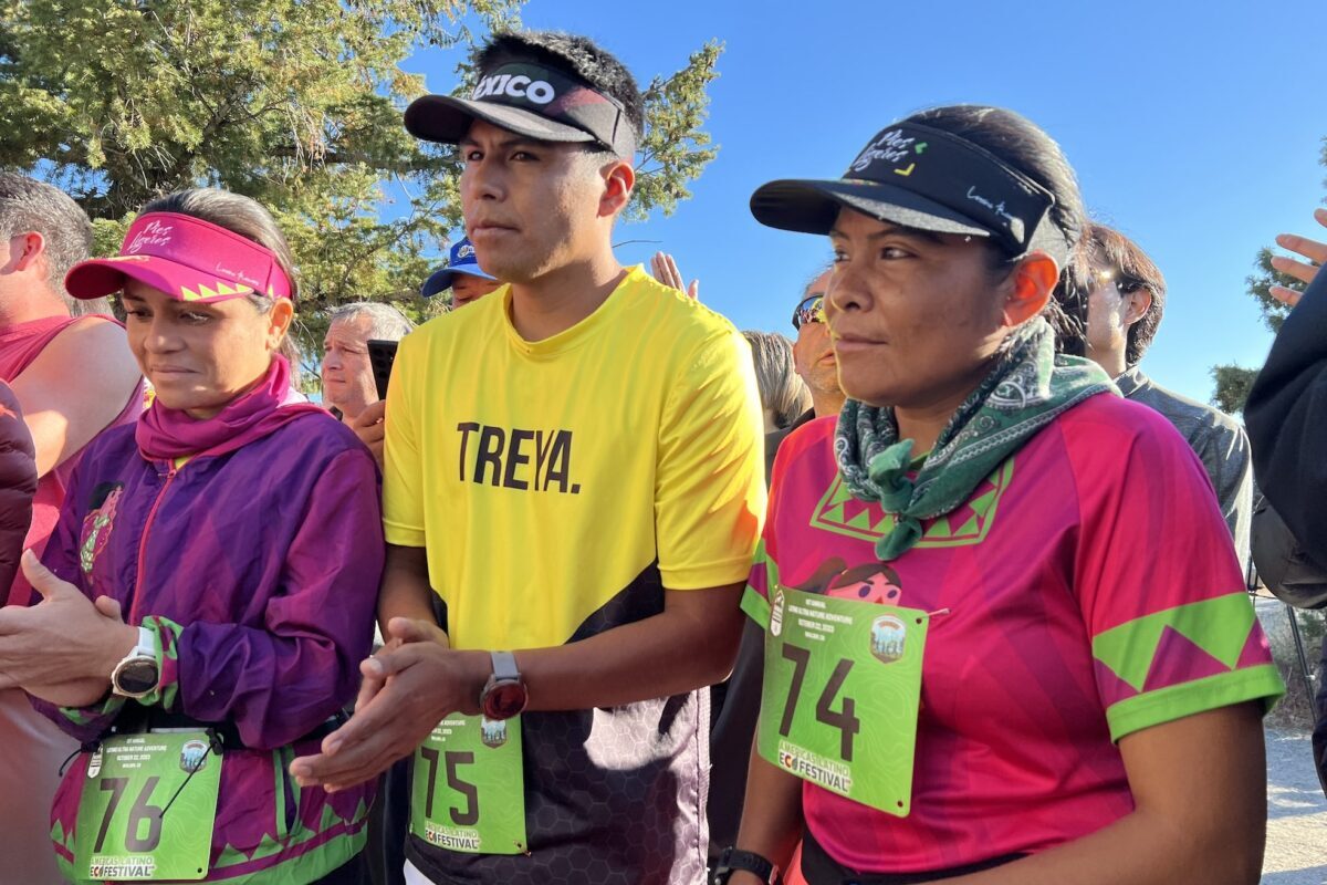 Lorena Ramírez Runs Alongside Hundreds of Hispanics in Boulder