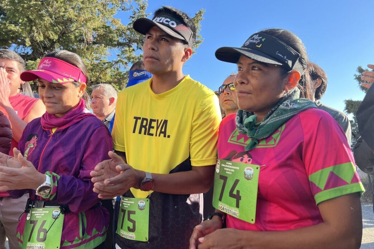 Lorena Ramírez corrió junto a centenares de hispanos en Boulder