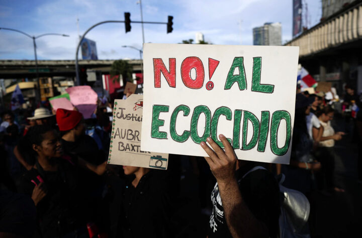 Protestas antiminería