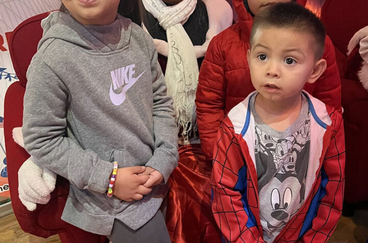 Tocando corazones de los más pequeños