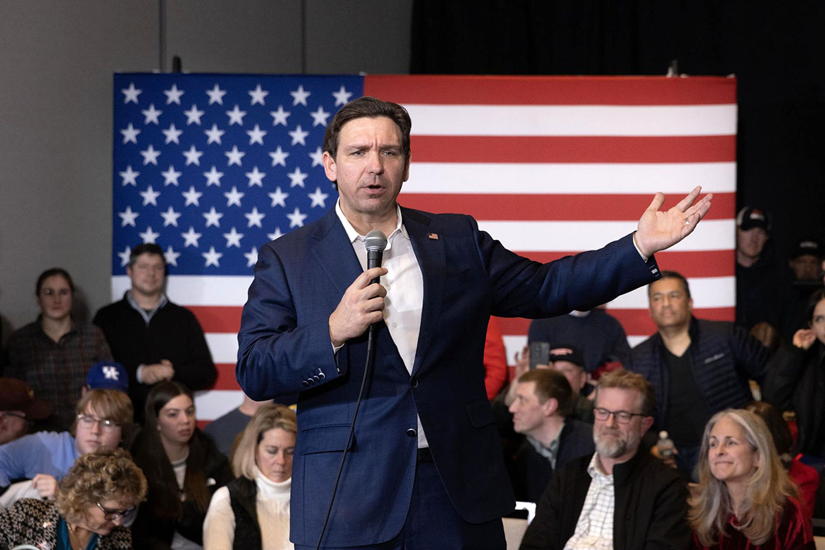 Ron DeSantis se rajó DeSantis se rajó