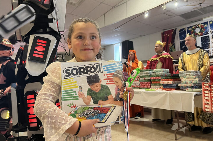 Reyes del Oriente llegaron a San Cayetano