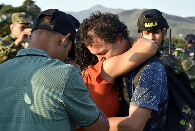 Libertad de secuestrados