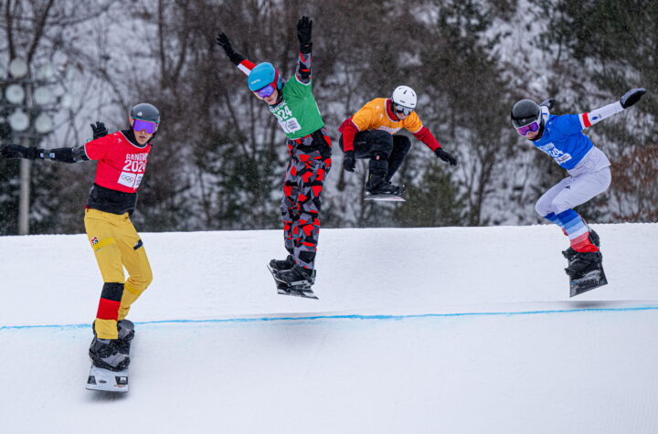 Esquiadores juveniles