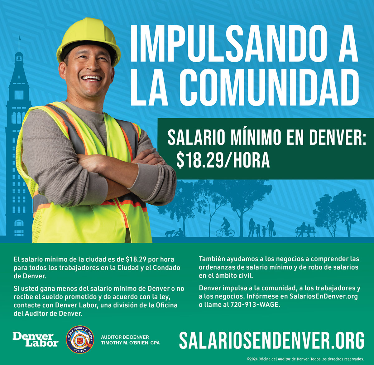 El salario mínimo de Denver sube a 18.29 por hora El Comercio de