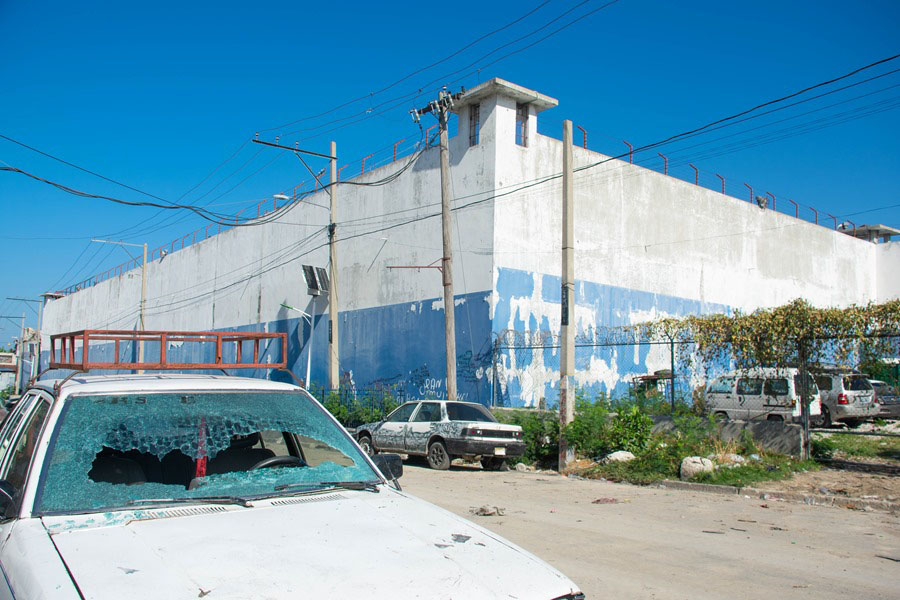 Fuga masiva de presos