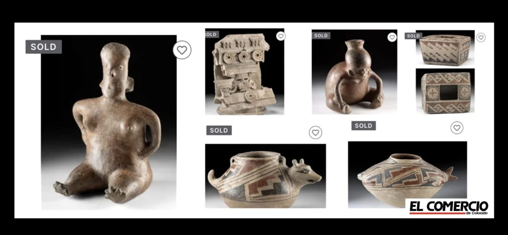 Mexico activates process to repatriate archaeological pieces auctioned in Colorado México activa proceso para repatriar piezas arqueológicas subastadas en Colorado