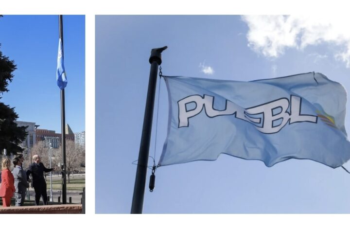 La bandera de Pueblo ondea por primera vez en la capital de Colorado