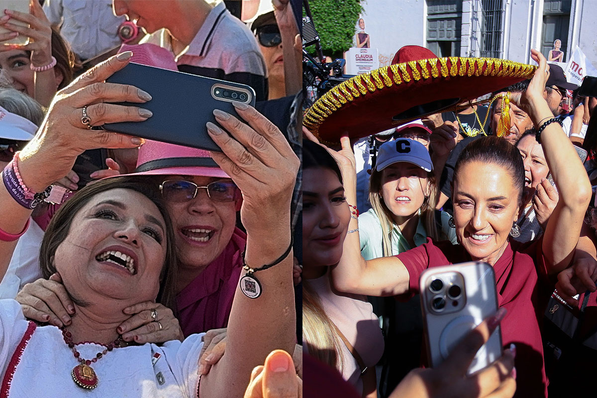 Fentanilo y reforma judicial atraen atención de Xóchilt y Claudia