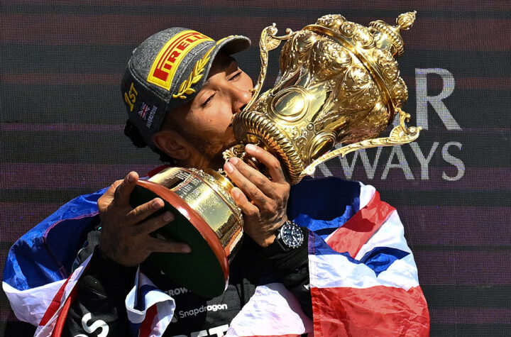 Hamilton emocionado
