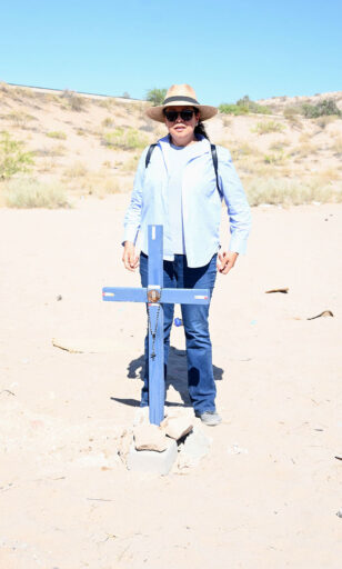 Las cruces a lo largo del Río Grande