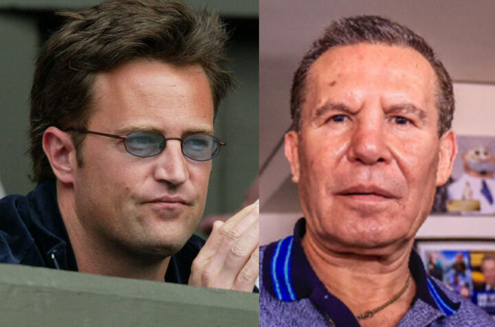 Matthew Perry y Julio César Chávez en la mira