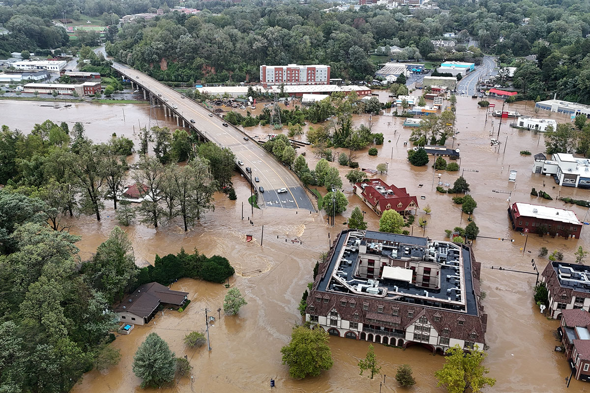 Huracán Helene devasta Carolina del Norte