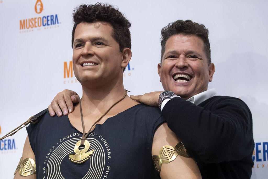 Carlos Vives revela su figura de cera