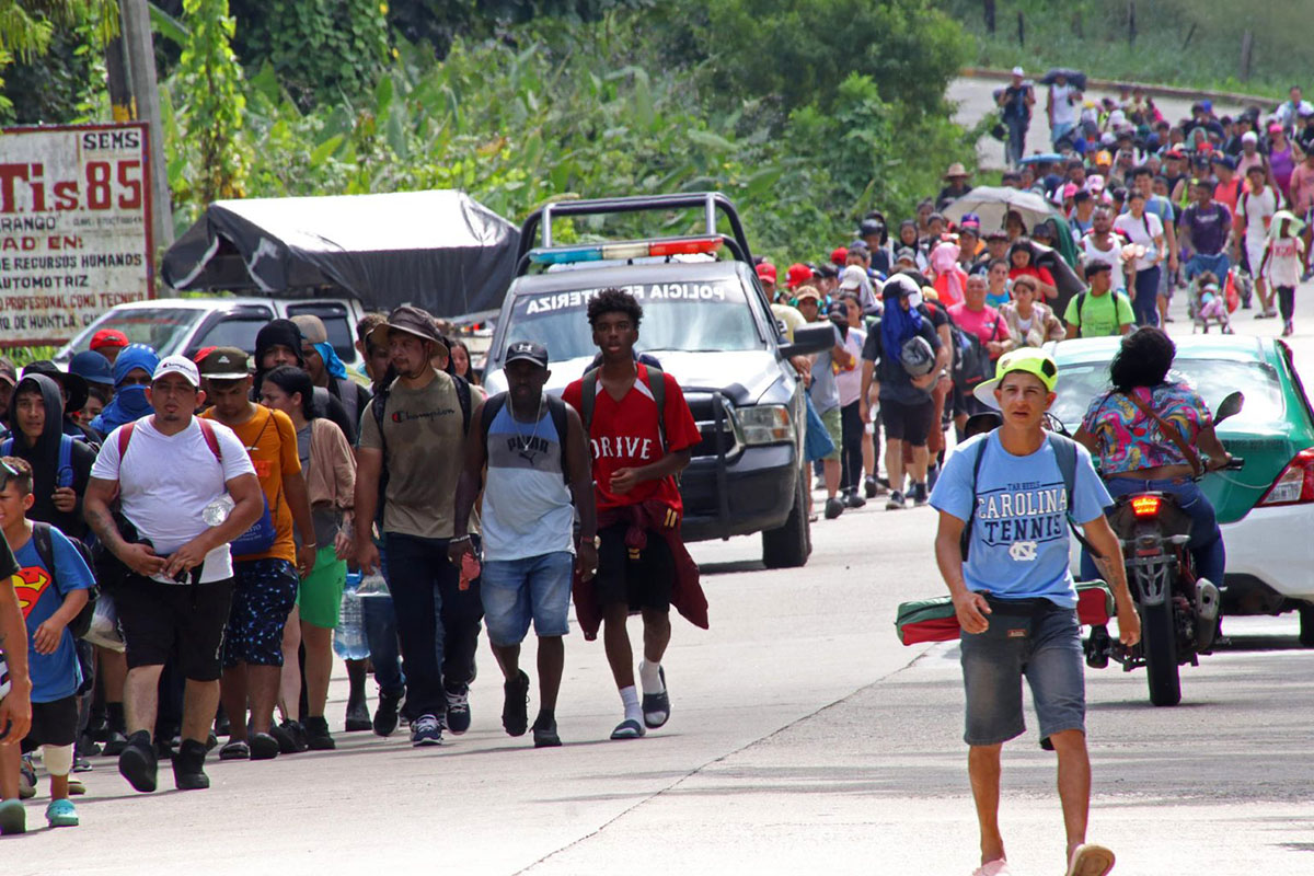 Caravanas en tránsito