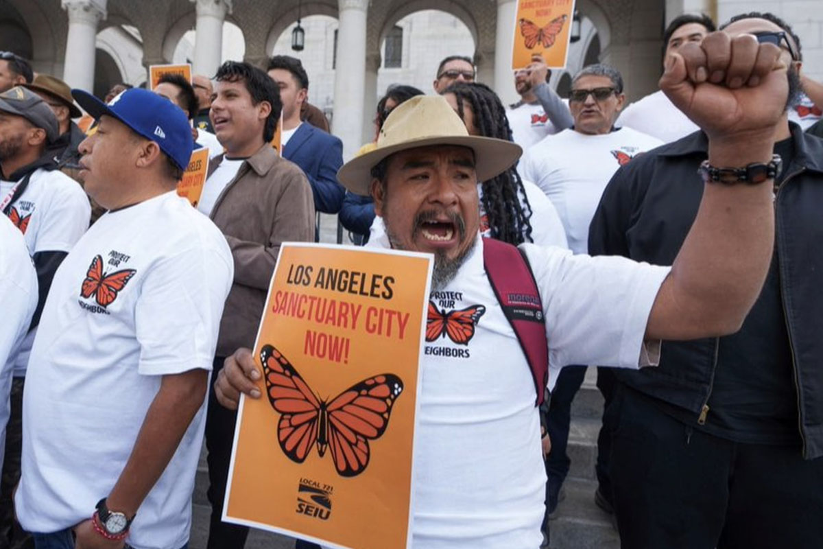 Los Ángeles se convierte en Ciudad Santuario