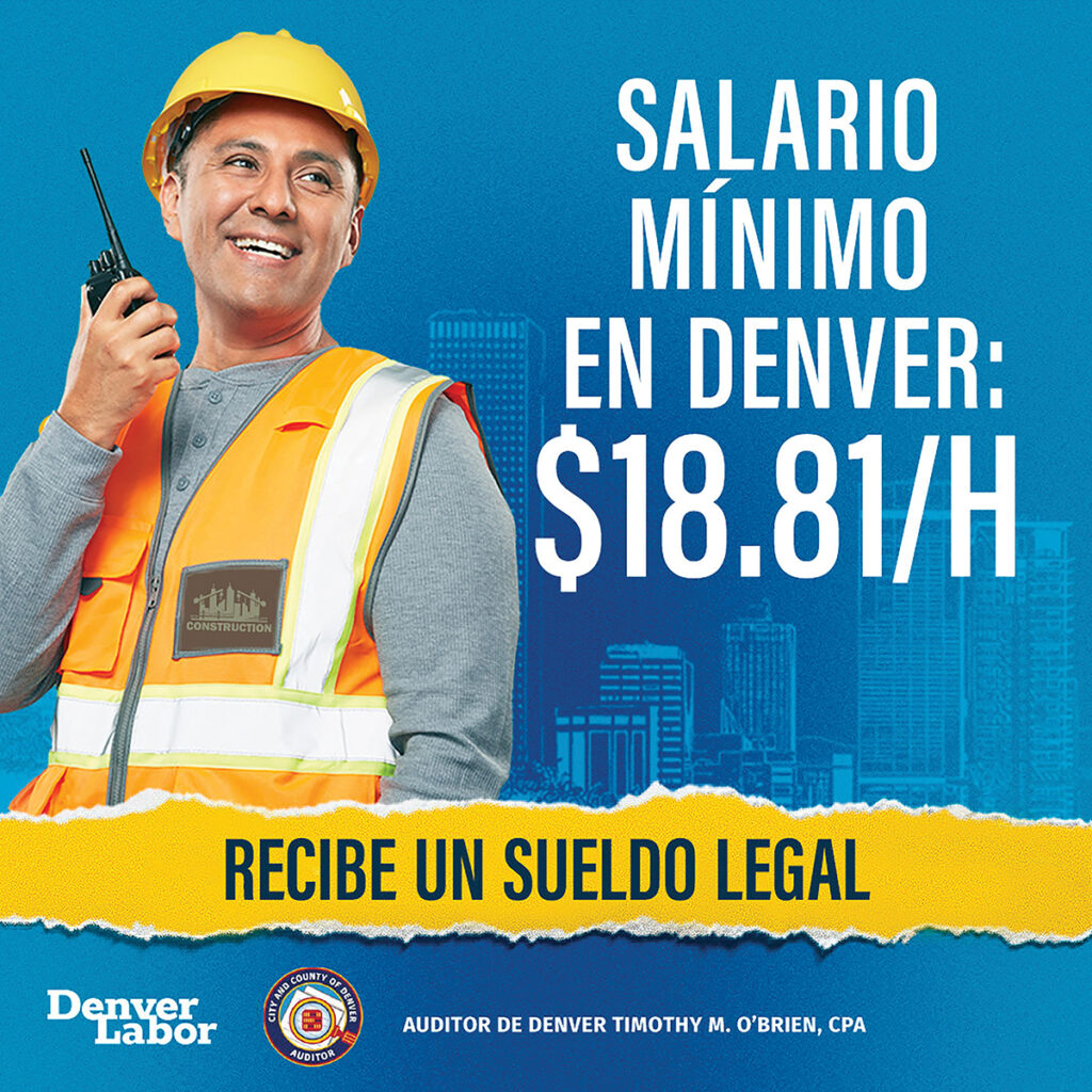 Denver sets $18.81/hour minimum wage for 2025 Denver ajustó salario mínimo a $18.81/hora